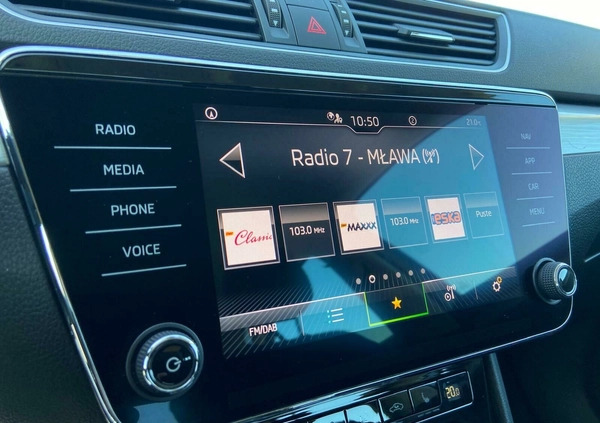 Skoda Superb cena 104900 przebieg: 70782, rok produkcji 2021 z Ośno Lubuskie małe 352